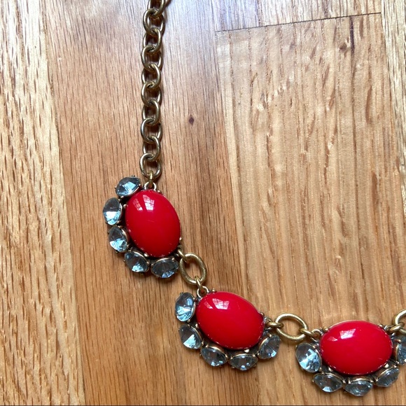 Stella & Dot Enamel & Jewel Statement Necklace - Picture 6 of 9